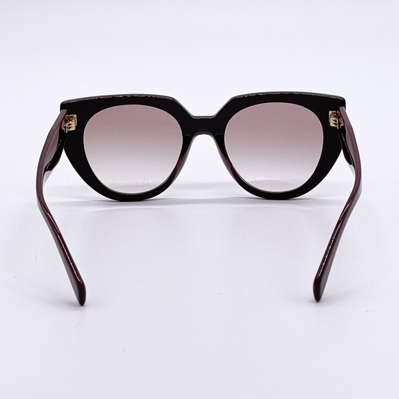 NEW PRADA PR14WS VIY1L0 WOMEN’S SUNGLASSES PRADA SPR 14W BURGUNDY PRADA PR 14WS - Picture 9 of 12